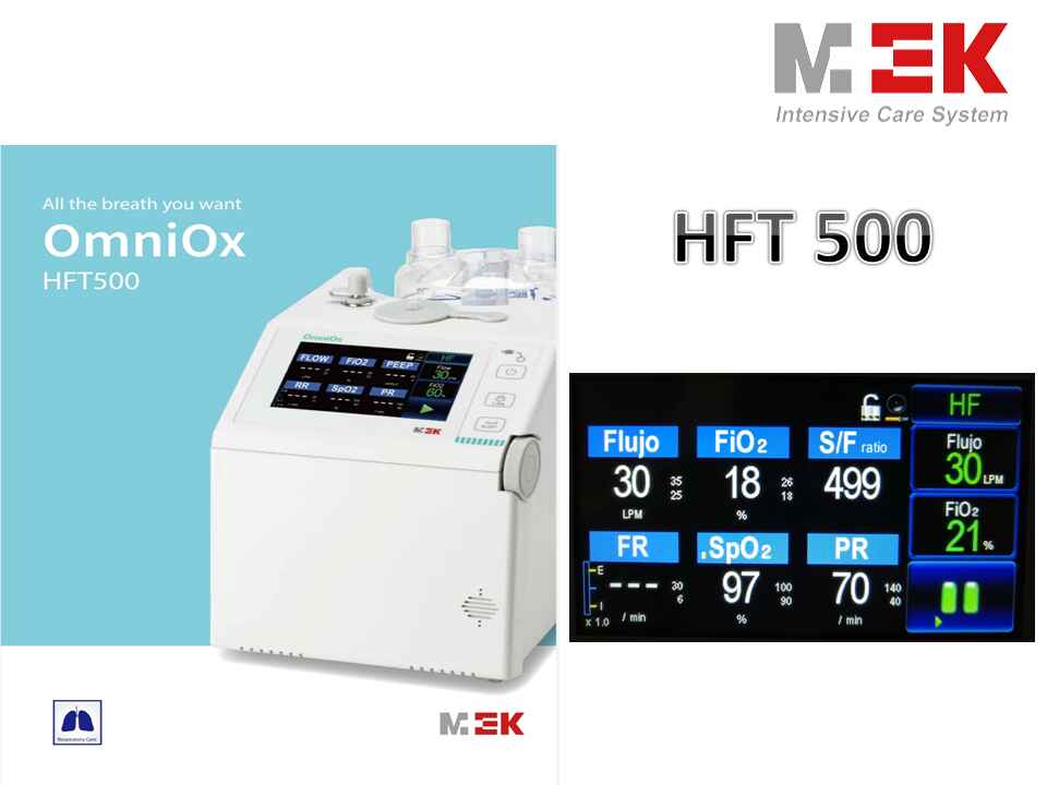 HFT 500 Sistema para Terapia de Alto Flujo de Oxigeno